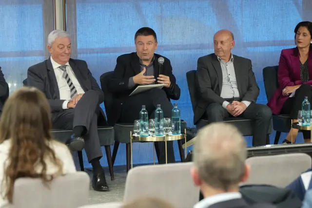 Momento del Foro Empresarial Transfronterizo de la jornada de apertura, el 21 de octubre.