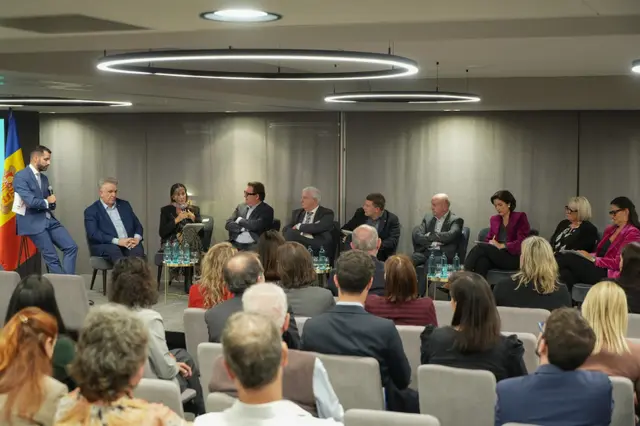 Momento del Foro Empresarial Transfronterizo de la jornada de apertura, el 21 de octubre.