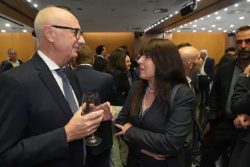 Momento del Foro Empresarial Transfronterizo de la jornada de apertura, el 21 de octubre.