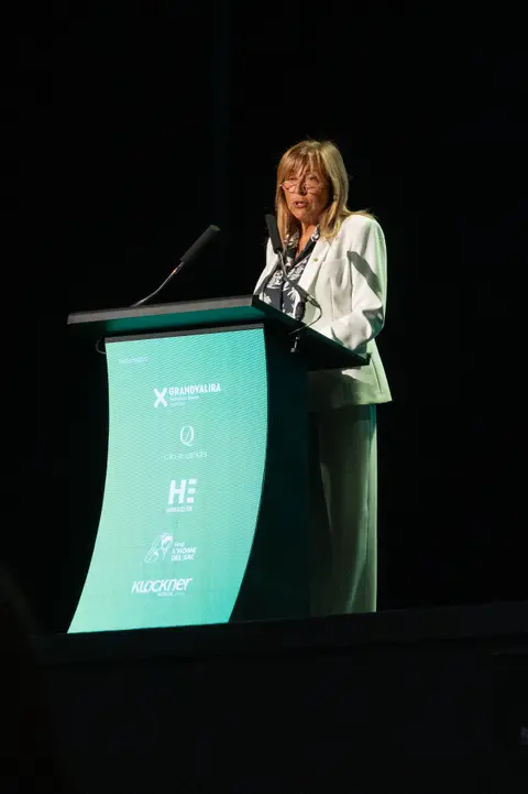 Momento del Foro Empresarial Transfronterizo de la jornada del 22 de octubre.