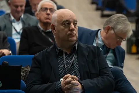Momento del Foro Empresarial Transfronterizo de la jornada del 22 de octubre.