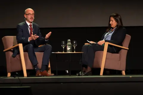 Momento del Foro Empresarial Transfronterizo de la jornada del 22 de octubre.