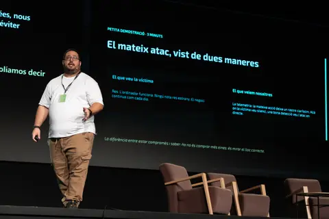 Momento del Foro Empresarial Transfronterizo de la jornada del 22 de octubre.