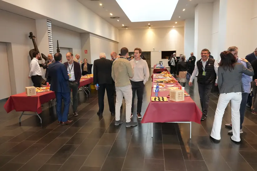 Momento del Foro Empresarial Transfronterizo de la jornada del 22 de octubre.