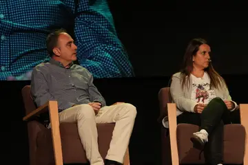Momento del Foro Empresarial Transfronterizo de la jornada del 22 de octubre.