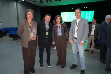 Momento del Foro Empresarial Transfronterizo de la jornada de clausura, el 23 de octubre.