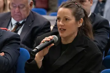 Momento del Foro Empresarial Transfronterizo de la jornada de clausura, el 23 de octubre.