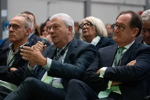 Momento del Foro Empresarial Transfronterizo de la jornada de clausura, el 23 de octubre.
