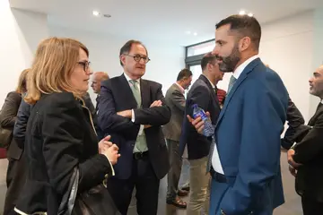 Momento del Foro Empresarial Transfronterizo de la jornada de clausura, el 23 de octubre.