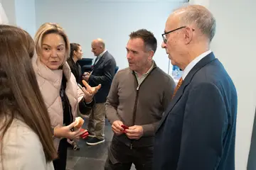 Momento del Foro Empresarial Transfronterizo de la jornada de clausura, el 23 de octubre.
