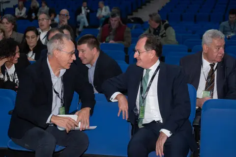 Momento del Foro Empresarial Transfronterizo de la jornada de clausura, el 23 de octubre.